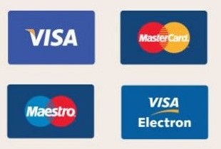 Visa | Mastercard | Maestro | Visa Electron